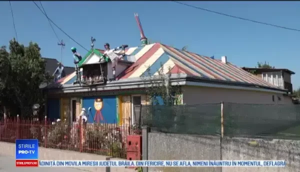 Povestea arădeanului care şi-a transformat casa într-o lume de poveste