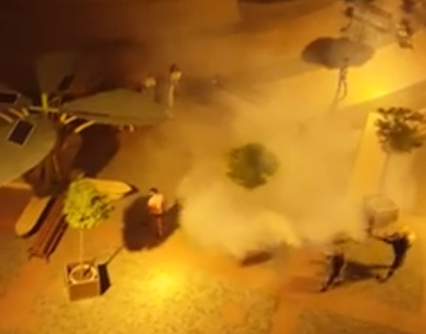 Cum a ajuns un grup de tineri din Timişoara într-un nor de insecticid. Explicaţia oficială