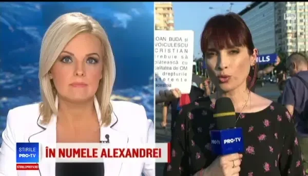 Sute de persoane în Piața Victoriei. „Pentru Alexandra, împotriva statului nepăsător”
