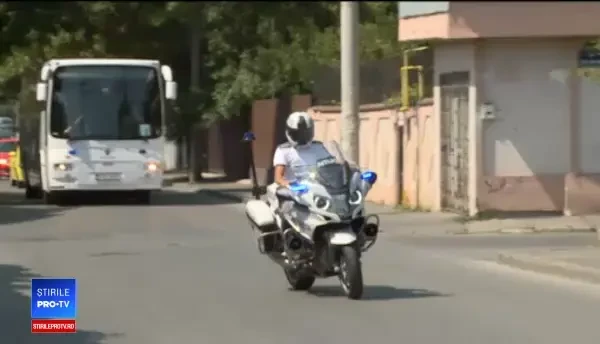 1000 de polițiști și jandarmi au luat cu asalt un centru comercial, la ieșire din București