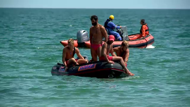 Zeci de salvamari au căutat un om dat dispărut în apele de la Eforie Nord. Unde era bărbatul