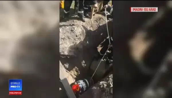 Un mal de pământ s-a prăbuşit peste un bărbat. Ce s-a întâmplat cu pompierii veniţi să îl salveze