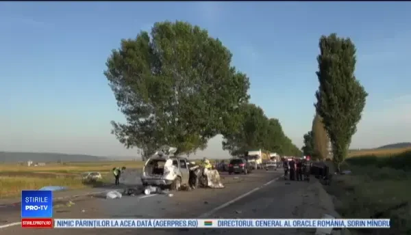 Șofer de 61 de ani mort după ce mașina lui a ajuns pe contrasens, în Bacău
