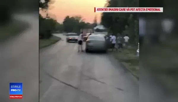 Scandal cu bâte și topoare, în Ilfov: „O să îl omoare, bă!”