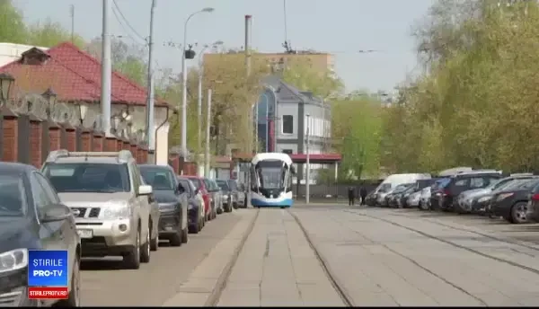 Tramvaie autonome, testate la Moscova. Vremea le pune bețe în roată dezvoltatorilor