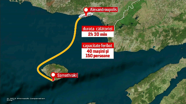 Anunţul MAE pentru românii blocaţi în insula Samothraki. Cand vin navele de transport