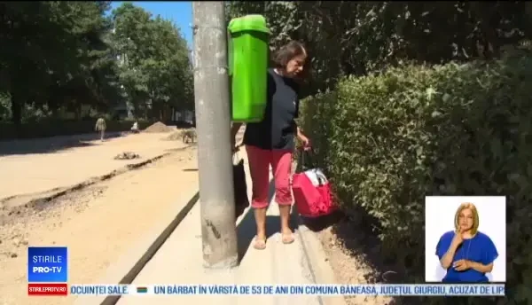 Cum arată o stradă din Pitești după ”modernizare”. Constructor: ”Așa este proiectul”