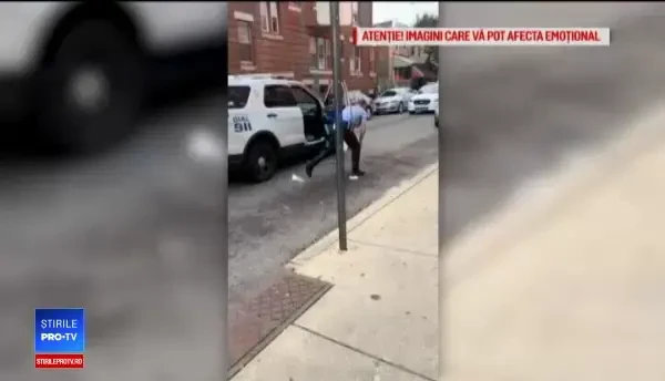 Barbatul care a rănit şase poliţişti într-un schimb de focuri în SUA a fost reţinut