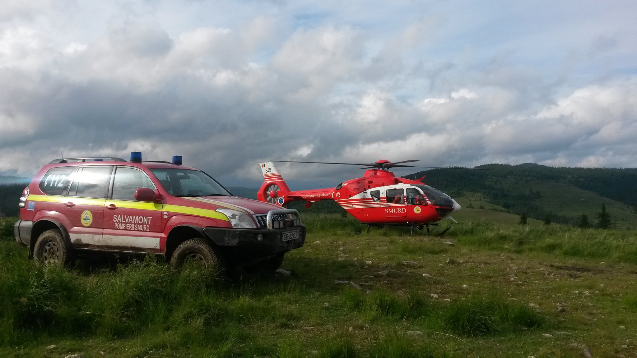 Operațiune de salvare a unei turiste din Ungaria, în zona Rimetea