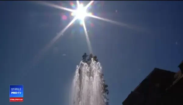 România, lovită de un val de căldură venit din Africa. Temperaturi cu 8 grade mai mari