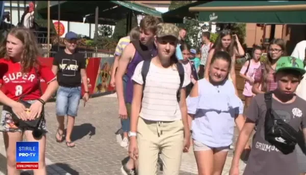 40 de copii din Ucraina, în vacanță la Iași. Destinele acestor copii sunt sfâşietoare