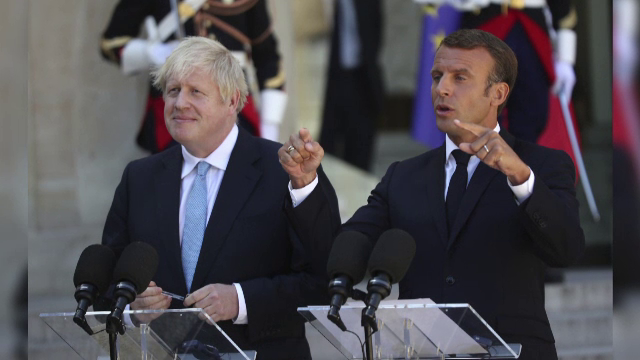 Mesajul lui Macron la întâlnirea cu Boris Jonhson: "Brexitul nu e alegerea europenilor"