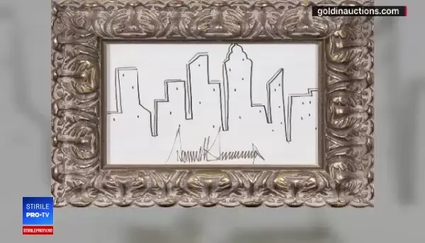 Artistul american care îl pictează doar pe Donald Trump. Cu cât se vând tablourile lui