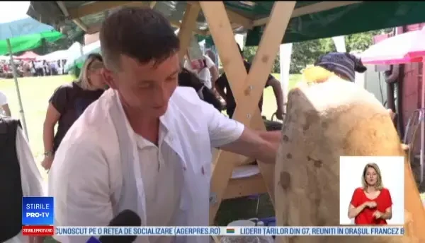 Turist pus la muncă de ciobanii din Mărginime. "E plăcut, dar ia mult timp"