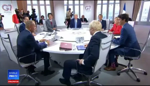 Summitul G7, o reușită pentru Macron. Trump și-a promovat clubul de golf