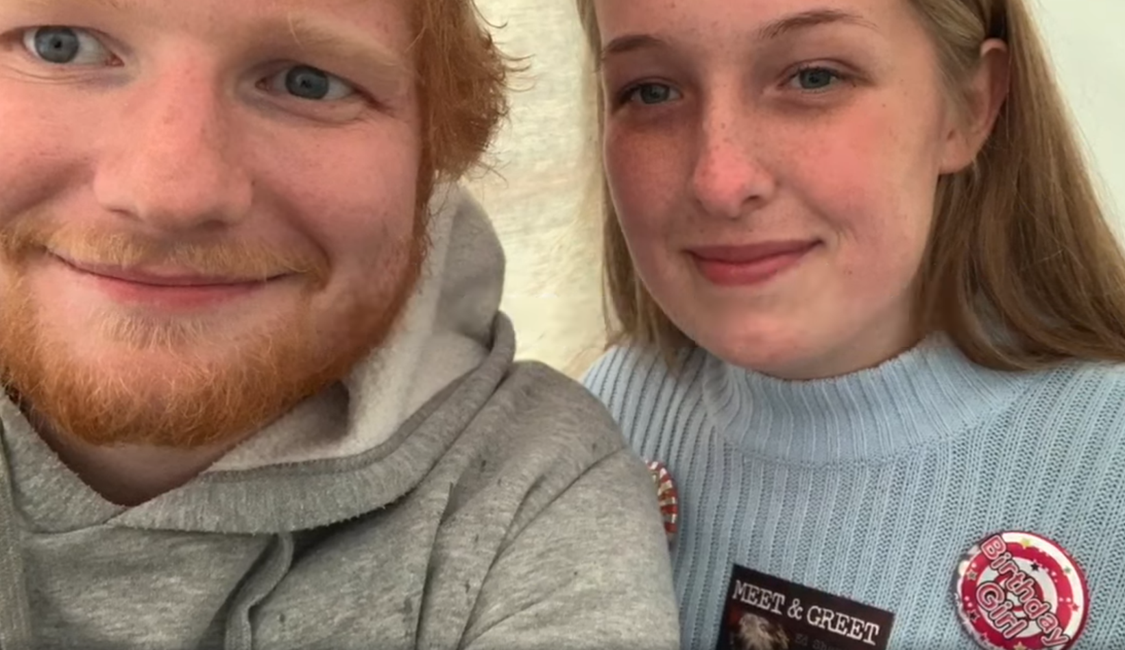 Gestul făcut de Ed Sheeran pentru o fană care suferă de cancer în stadiu terminal
