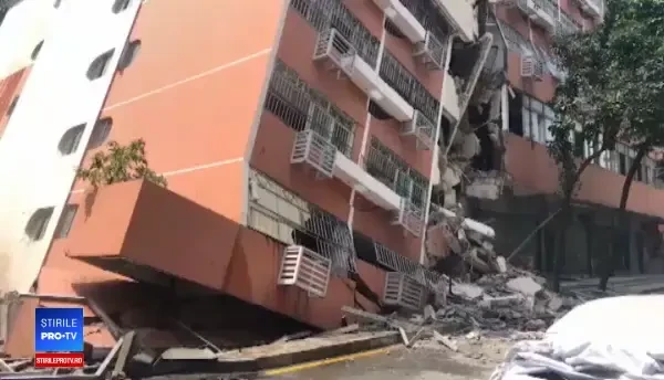 Un bloc nou s-a scufundat brusc în pământ. Ce s-a întâmplat cu locatarii