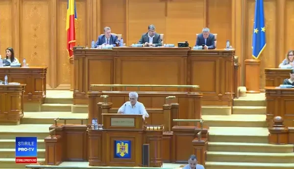 Scandal în Parlament cu Bacalbașa. A spus un cuvânt nazist, amintind de Iohannis: ”Rușine!”