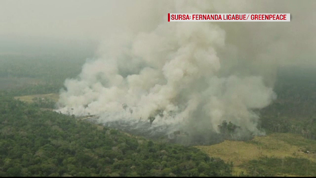 Flăcările din pădurea amazoniana, departe de-a fi stinse. Acuzaţiile aduse de indigeni