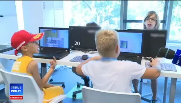 La 9 ani, deja învată programare, la centre private. ”Vreau să fiu developer”
