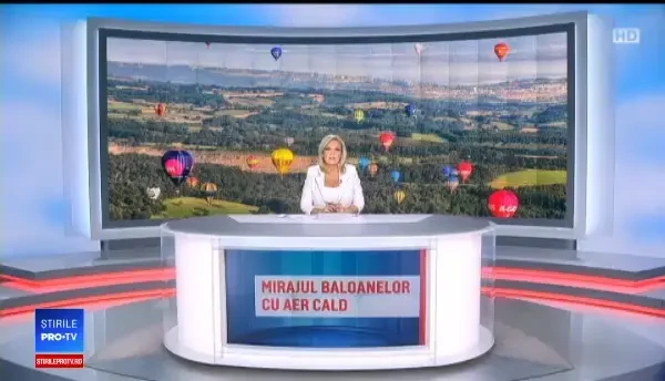 Festival pentru baloanele cu aer cald, în Dolj. O tânără a fost cerut în căsătorie în aer