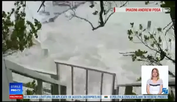 Stare de urgență în SUA. Uraganul Dorian a lovit Bahamas cu rafale de 300 de km/h