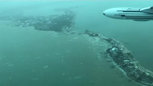 Uraganul Dorian. Insula cu 50.000 de oameni acoperită de ape în proporție de 70%