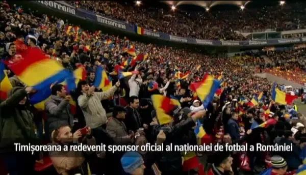 (P) Timișoreana a revenit ca sponsor oficial al Naționalei de Fotbal a României