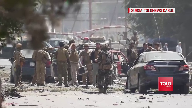 Filmul atacului din Kabul, soldat cu moartea unui militar român. Cum au acționat talibanii