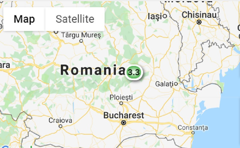 Un nou cutremur &icirc;n Rom&acirc;nia &icirc;n această dimineață