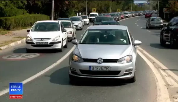Mii de oameni blocați în trafic la final de vacanță. Cât a durat drumul între Eforie şi Constanța