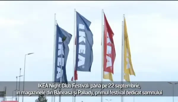 (P) IKEA Night Club Festival: până pe 22 septembrie, in magazinele din Baneasa și Pallady, primul festival dedicat somnului