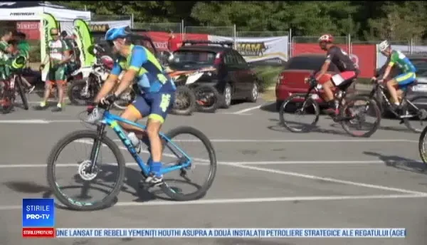 200 de bicicliști și-au testat limitele, lângă Alba Iulia. „Traseul nu e lipsit de pericole”