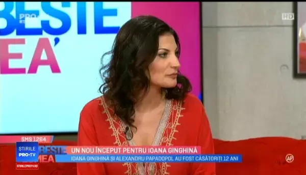 Ioana Ginghină, despre divorț și noua iubită a lui Alexandru Papadopol. „Nu mi-a fost ușor”