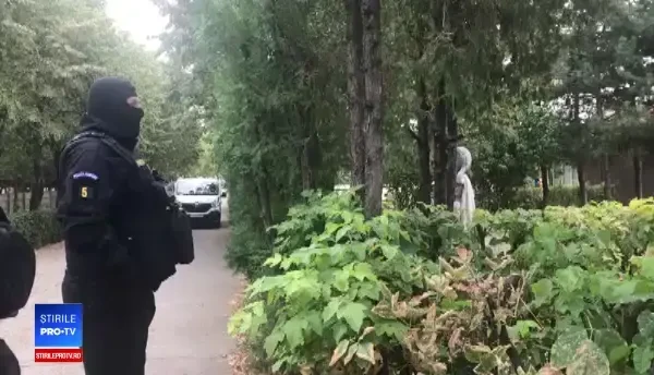 Animalele găsite pe proprietatea lui Nuțu Cămătaru, preluate cu mașina ASPA