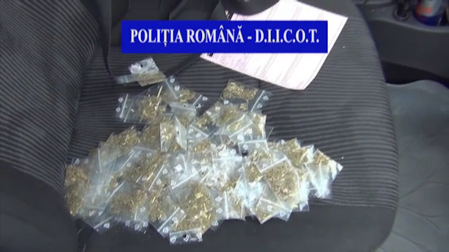 Traficanți prinși cu sute de grame de cannabis. Câți bani făcuseră din vânzarea drogurilor