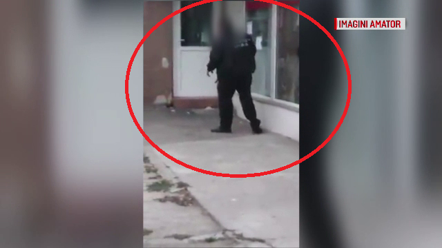 Polițist filmat abia ținându-se pe picioare. Ce voia să facă în Autogara din Constanța