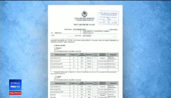 Probleme în declaraţia de avere a Rovanei Plumb. Rata unui credit depăşeşte veniturile