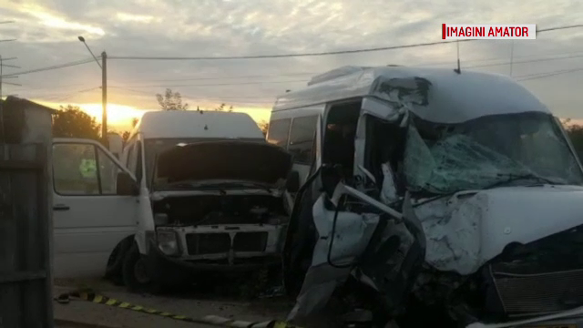 Accident grav pe DN2, în apropierea Capitalei. Starea celor 14 răniţi