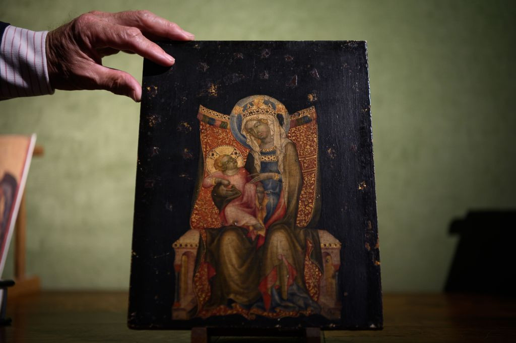 Credea că e o icoană, dar de fapt valorează 6 milioane de €. Ce reprezintă