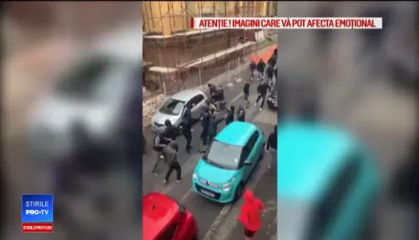 Scene violente în Timișoara. Bătaie cu bâte și scaune între fanii dinamoviști și cei timișoreni