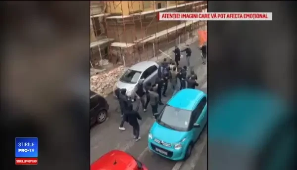 Scene violente în Timișoara. Bătaie cu bâte și scaune între fanii dinamoviști și cei timișoreni