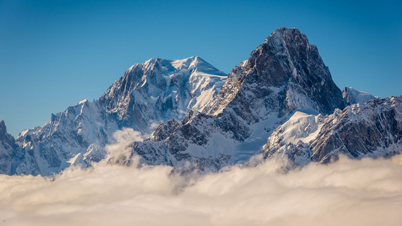 Vârful Mont Blanc s-a micșorat cu peste un metru în ultimul an din cauza topirii gheții