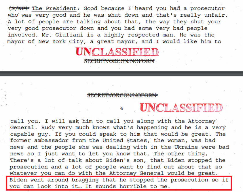 transcript discutie Trump-Zelensky