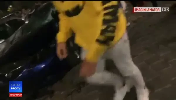 Filmul accidentului cu 6 mașini din Capitală. 6 persoane au fost rănite