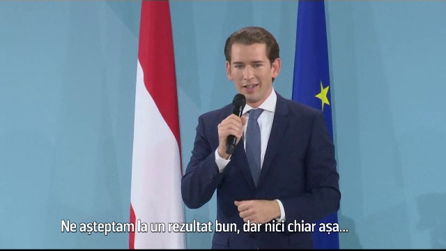 Sebastian Kurz a câştigat pariul în Austria. S-ar putea întoarce în fruntea cancelariei