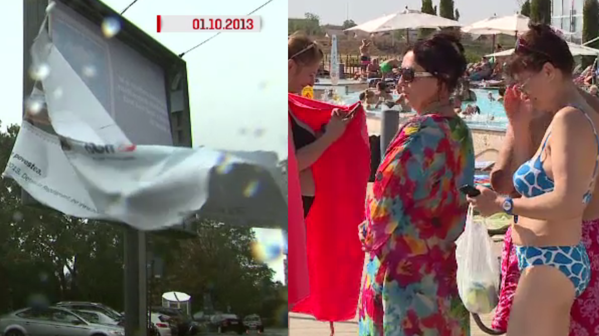 Temperaturi de vară la început de octombrie. Vremea se răcește brusc de vineri