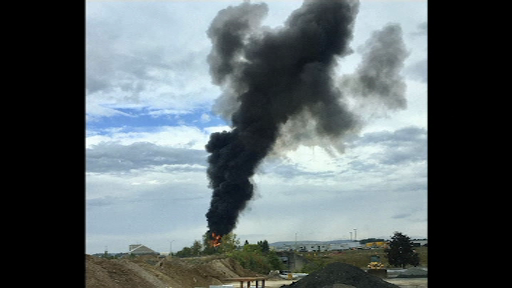 Un bombardier american B-17 s-a prăbușit pe un aeroport. Bilanțul victimelor. VIDEO