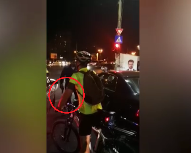 Șoferul care a amenințat un grup de bicicliști cu un pistol, identificat de poliție