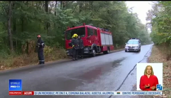 Un șofer de 75 de ani din Dâmbovița s-a răsturnat cu mașina după ce i s-a făcut rău